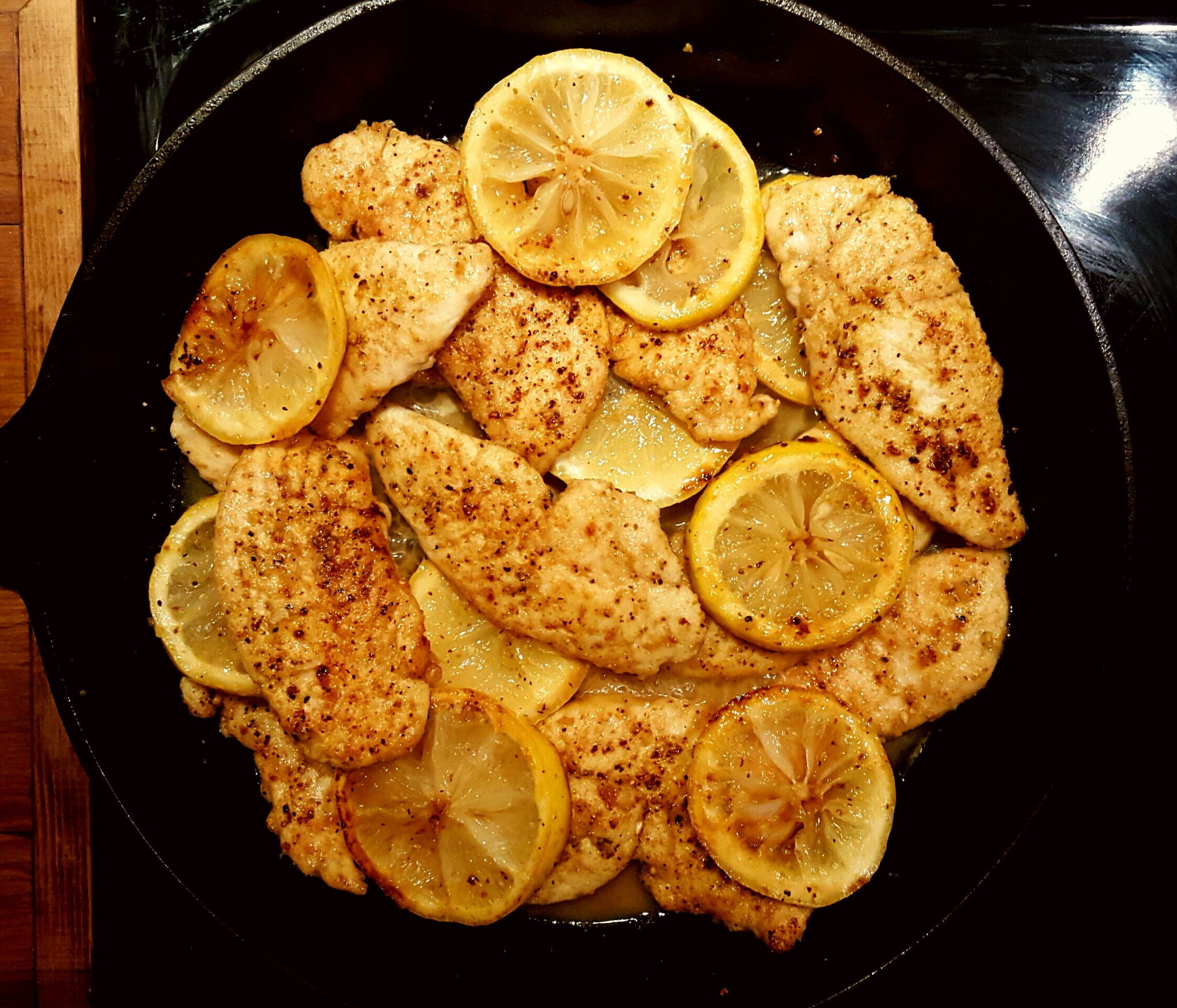 Lemon Butter Chicken Cutlets Recipe