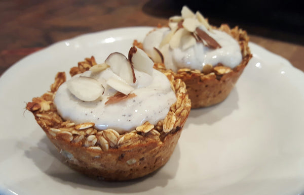 Baked Protein Oatmeal Cups Recipe