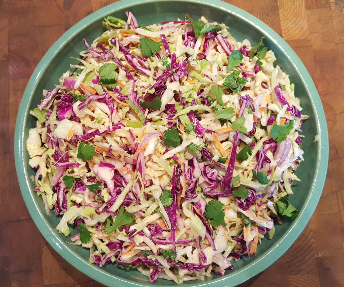 Light & Spicy Coleslaw