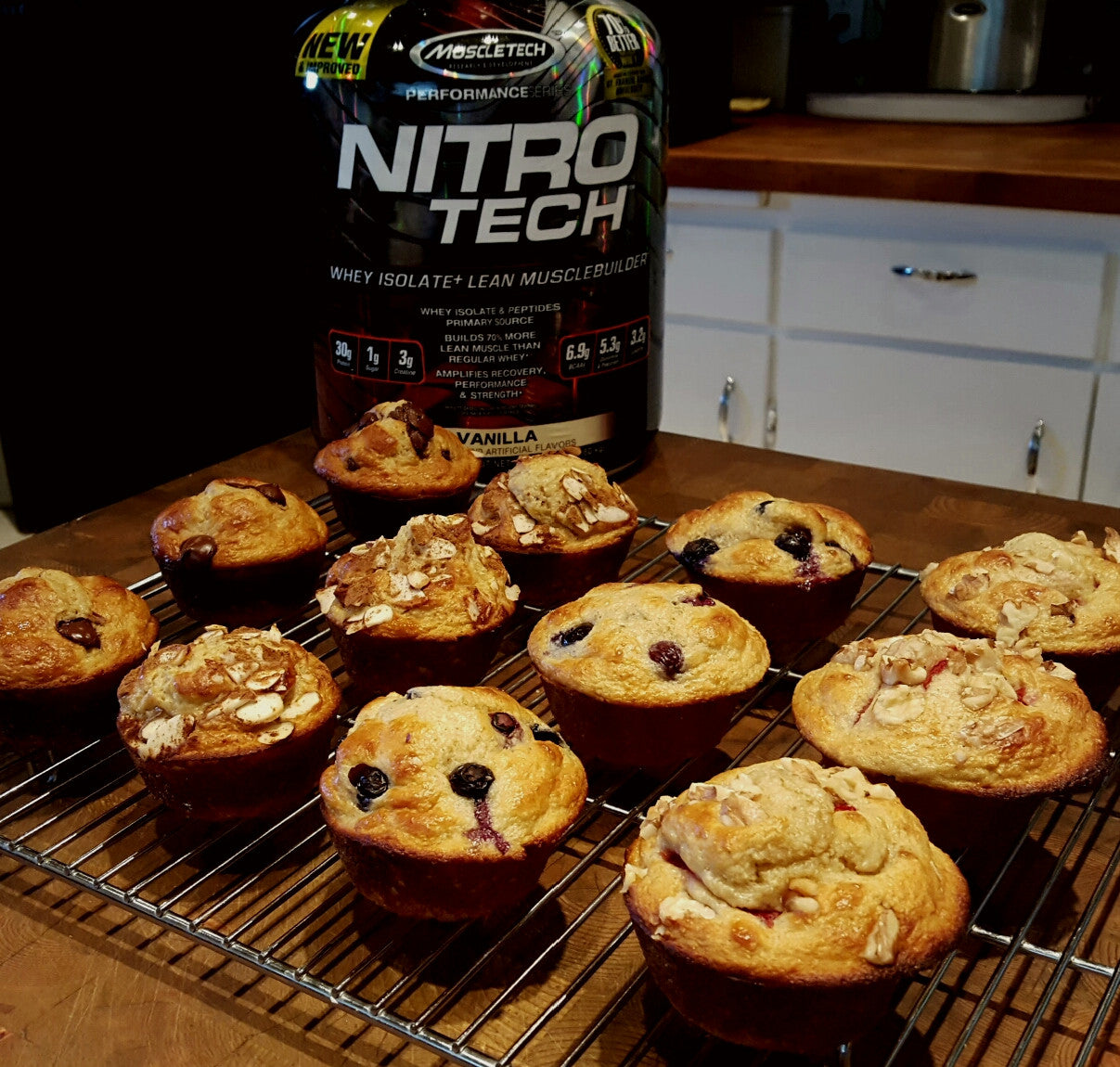 Protein Blender Muffins