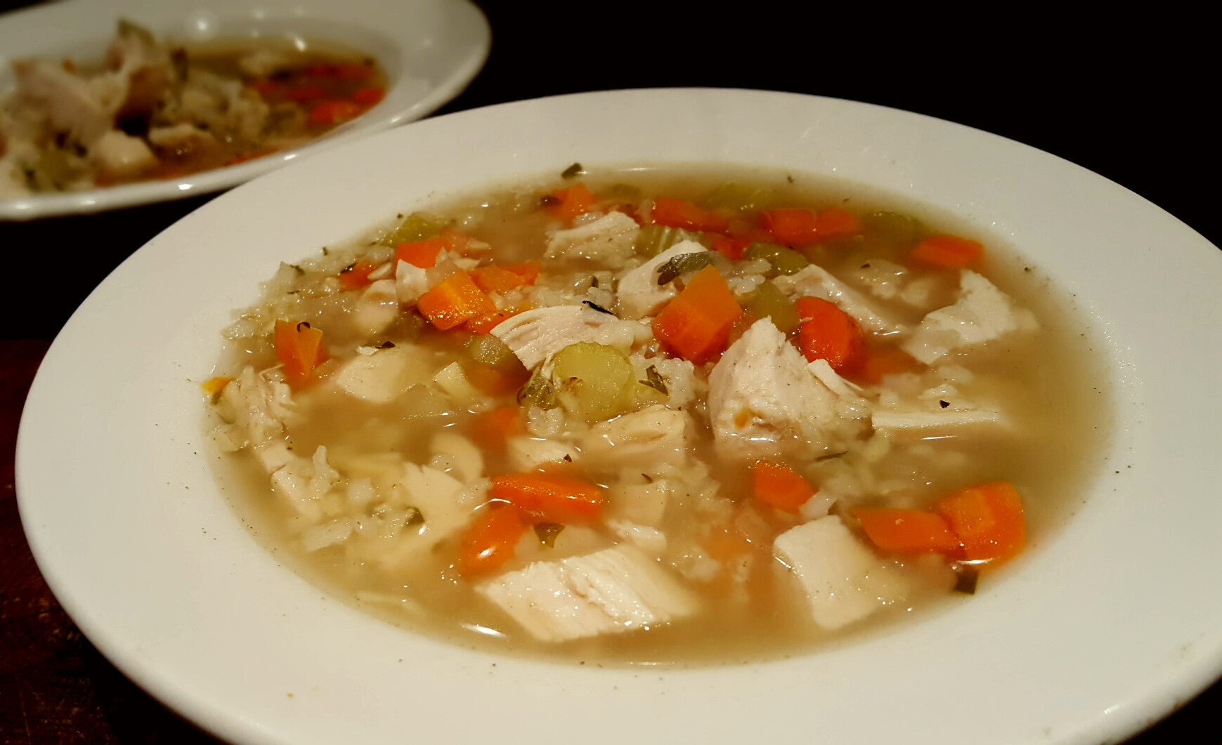 Chicken & Rice Soup Slow Cooker Recipe