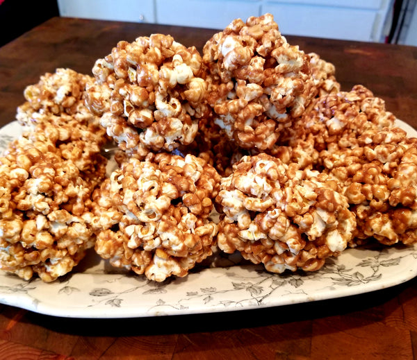 Protein Peanut Butter PopCorn Balls