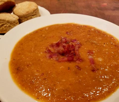 Bean and Bacon Soup Slow Cooker Recipe