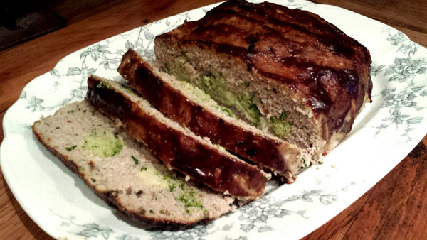 Broccoli Stuffed Turkey Meatloaf Recipe