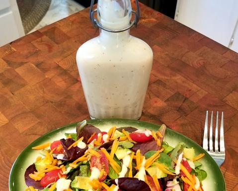 Oil Free Honey Mustard Dressing