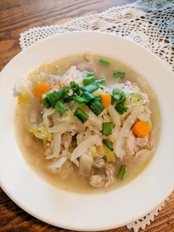 Chicken and Cabbage Soup - Easy Recipe