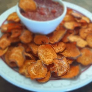 Healthy Sweet Potato Chips Recipe