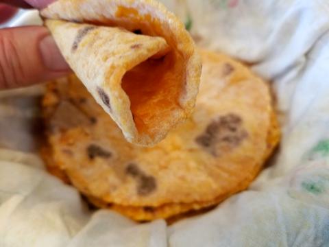 Sweet Potato Flat Bread - Super Easy Recipe