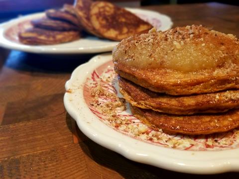 Sweet Potato Pancakes - Grain Free ( Paleo )