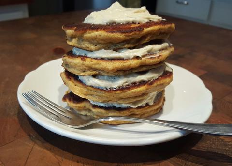 Sweet Potato Protein Pancakes