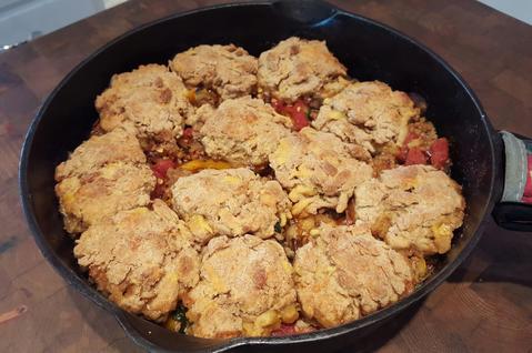 Turkey (One-Pot) Skillet Pie