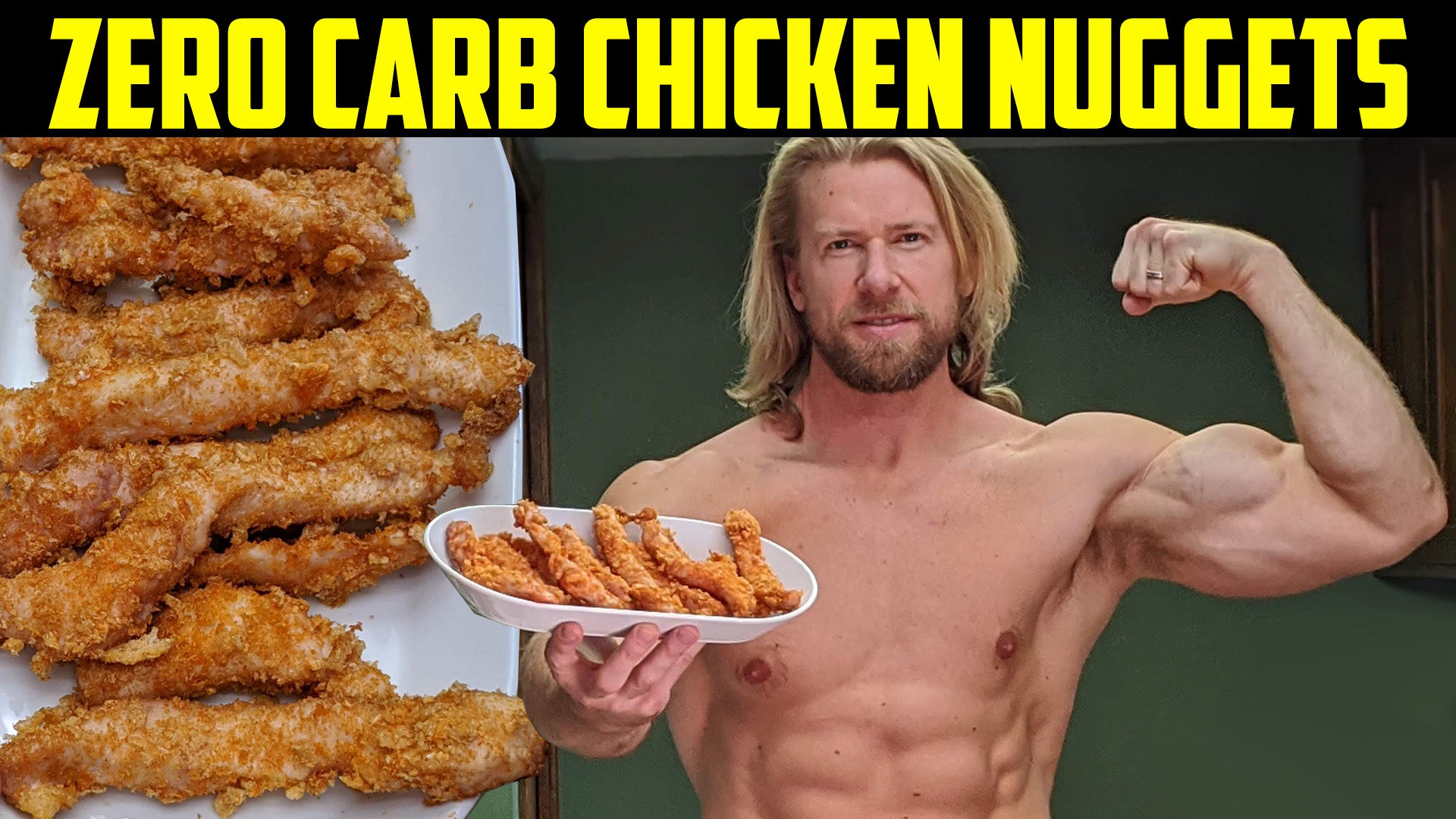 Chicken Nugget Pork Rinds (Zero Carb!)