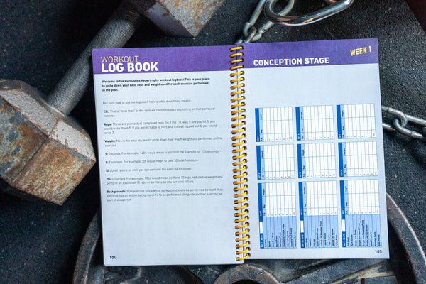 | B.U.F.F. Dudes HYPERTROPHY BOOK - Buff Dudes