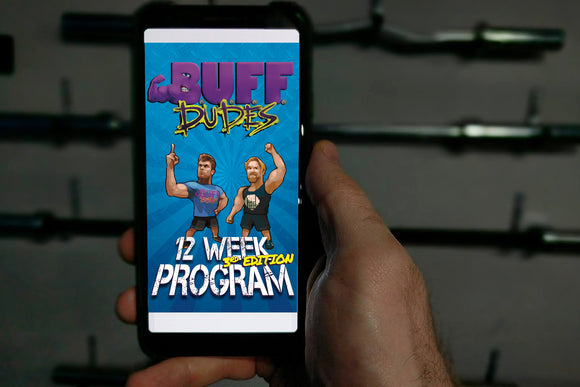 | B.U.F.F. Dudes 12 Week Plan Book (.PDF VERSION) - Buff Dudes
