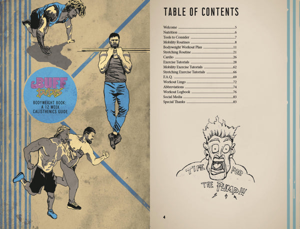 | B.U.F.F. Dudes Bodyweight Book (.PDF VERSION) - Buff Dudes
