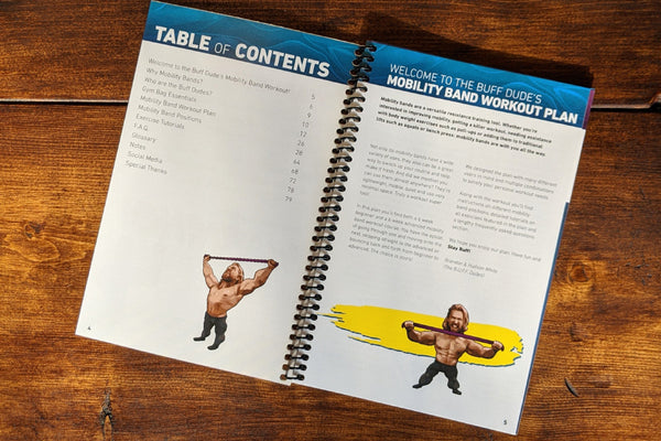 | B.U.F.F. Dudes MOBILITY BAND BOOK - Buff Dudes