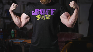 B.U.F.F. Dude Black T-Shirt - Buff Dudes