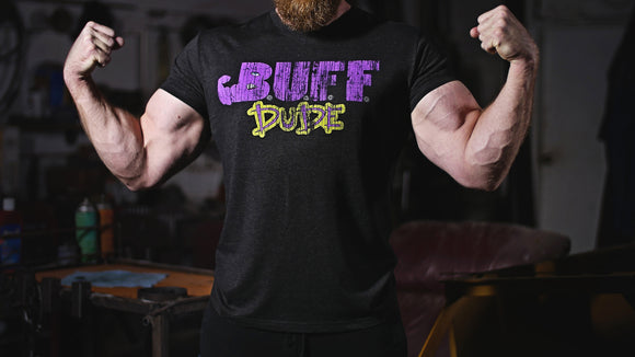 B.U.F.F. Dude Black T-Shirt - Buff Dudes