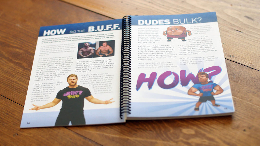 | B.U.F.F. Dudes Bulking Book | Buff Dudes