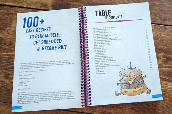 B.U.F.F. Dudes COOKBOOK - Buff Dudes