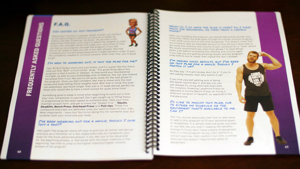 | B.U.F.F. Dudes 12 Week Plan Book - Buff Dudes