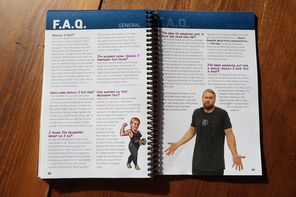 | B.U.F.F. Dudes Cutting Book