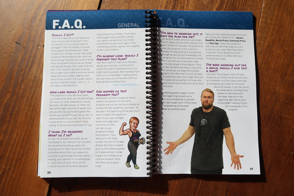 | B.U.F.F. Dudes Cutting Book - Buff Dudes