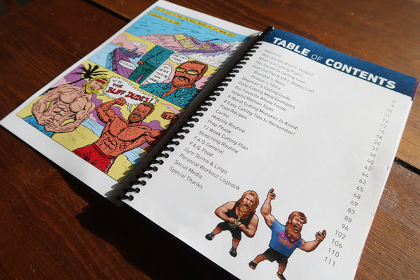 | B.U.F.F. Dudes Cutting Book - Buff Dudes