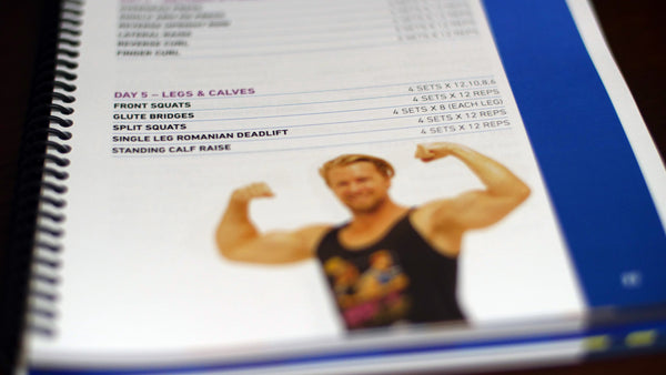 | B.U.F.F. Dudes 12 Week Plan Book - Buff Dudes