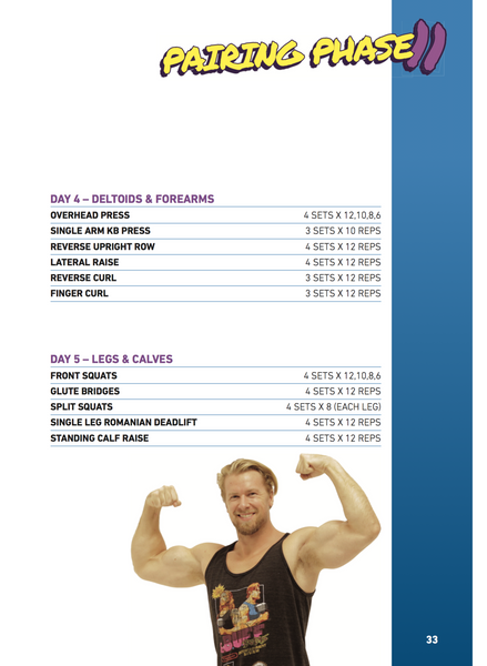 | B.U.F.F. Dudes 12 Week Plan Book (.PDF VERSION) - Buff Dudes