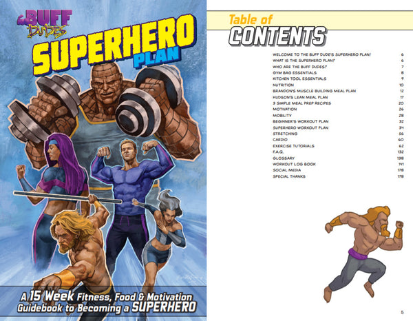 | B.U.F.F. Dudes SUPERHERO PLAN (.PDF VERSION) - Buff Dudes