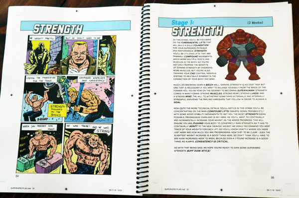 | B.U.F.F. Dudes SUPERHERO BOOK - Buff Dudes