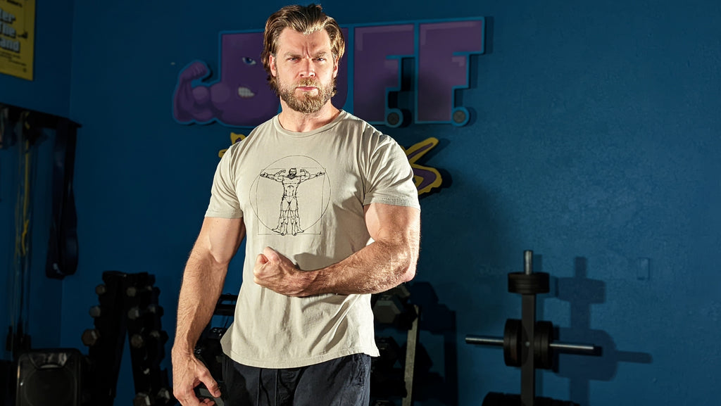 B.U.F.F. Dudes 'Vitruvian Dude' T-Shirt | Buff Dudes