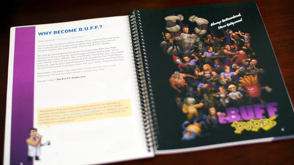 | B.U.F.F. Dudes 12 Week Plan Book - Buff Dudes
